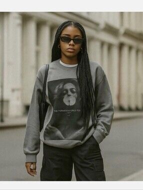 Beyonce Formation tour sweatshirt 2016. Gray black small S